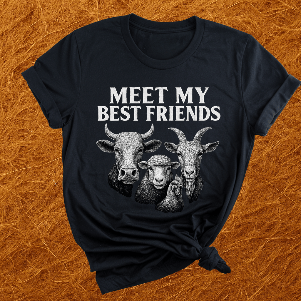 Best Friends Farm Animals T-Shirt product image 10
