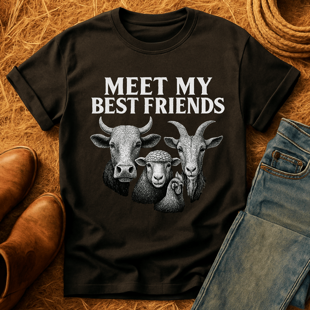 Best Friends Farm Animals T-Shirt product image 1