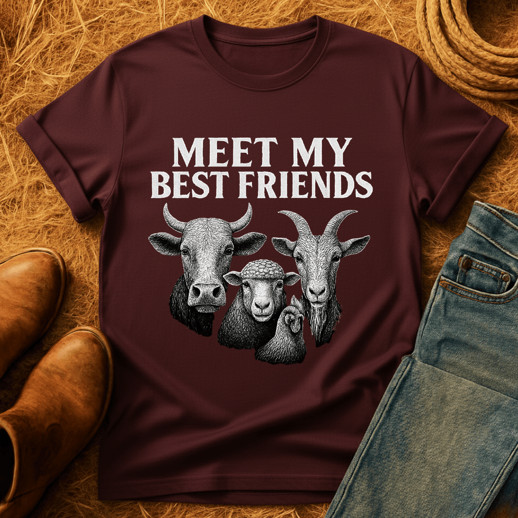 Best Friends Farm Animals T-Shirt product image 2