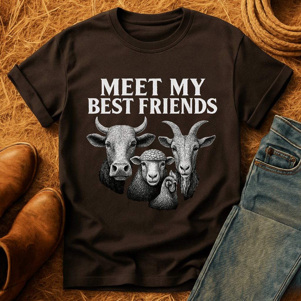 Best Friends Farm Animals T-Shirt product image 3