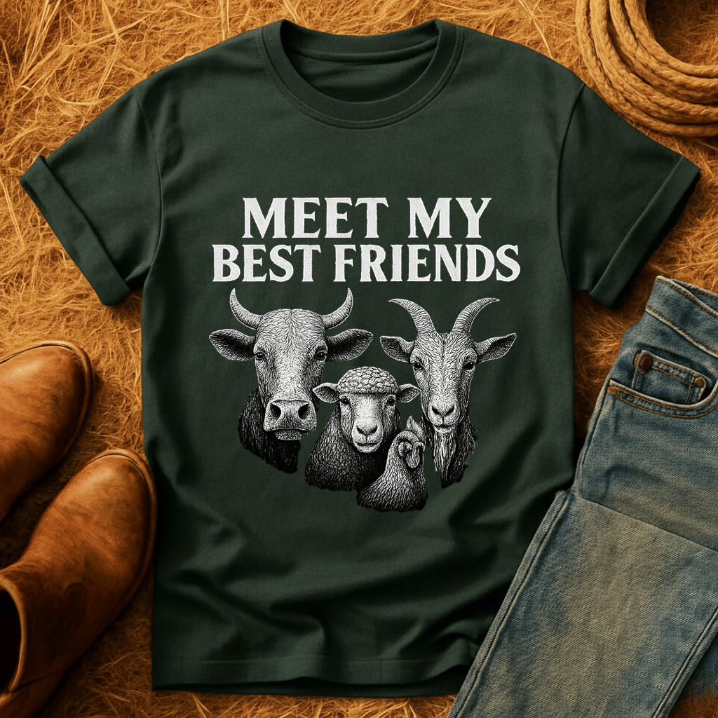 Best Friends Farm Animals T-Shirt product image 5