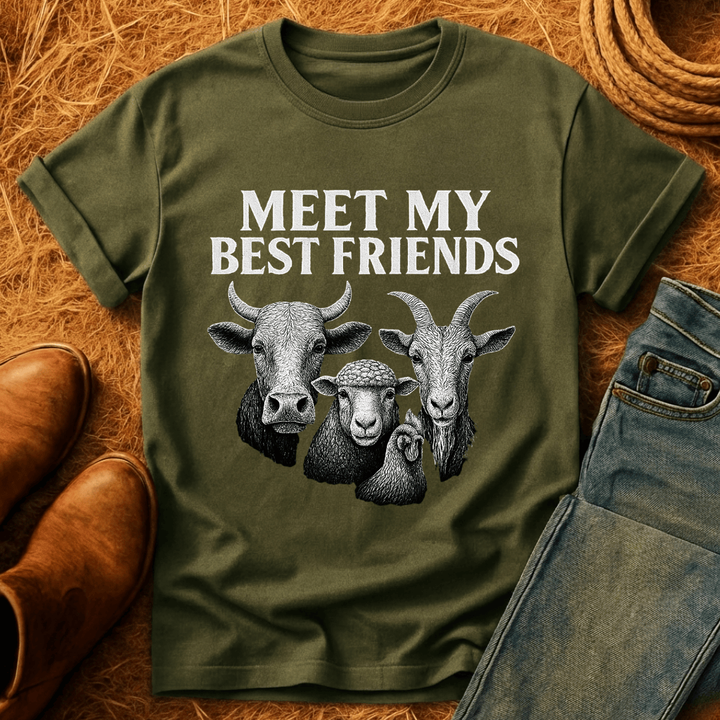 Best Friends Farm Animals T-Shirt product image 4