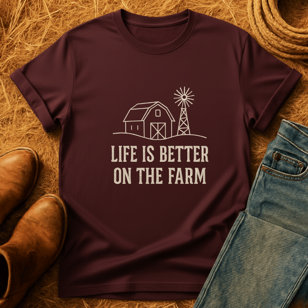 Better on the Farm T-Shirt product image 3