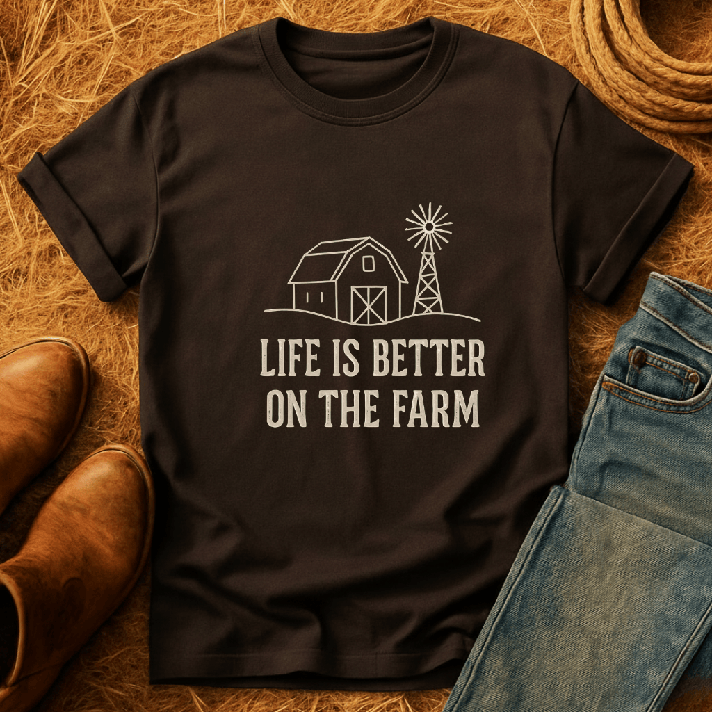 Better on the Farm T-Shirt product image 4