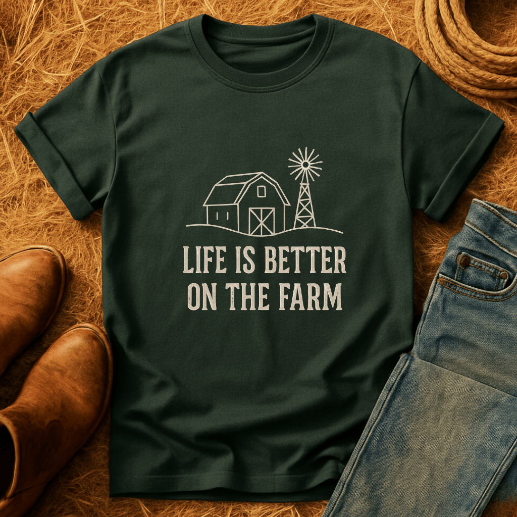 Better on the Farm T-Shirt product image 6