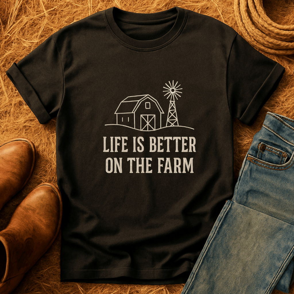Better on the Farm T-Shirt product image 2