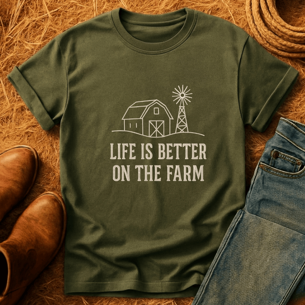 Better on the Farm T-Shirt product image 5