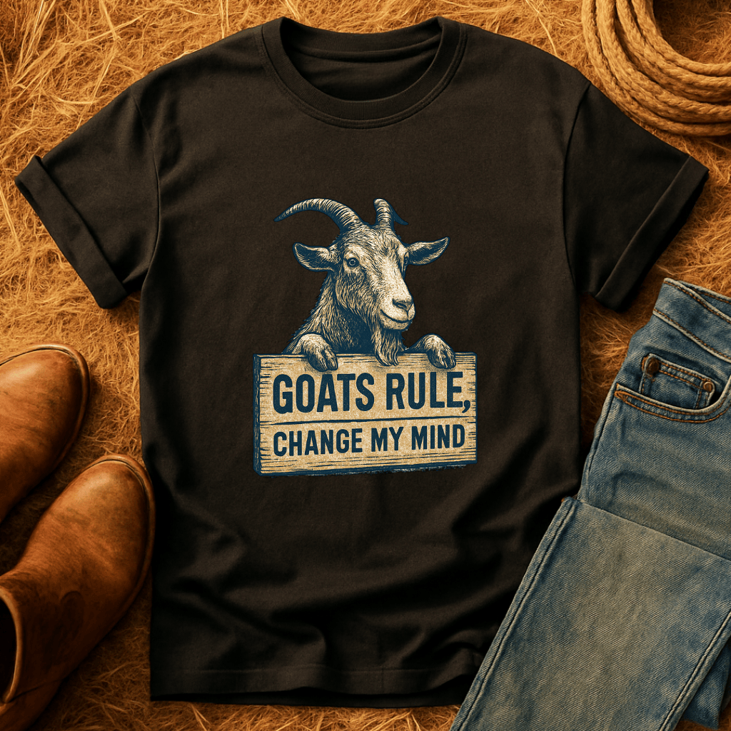 Change My Mind Goats T-Shirt product image 2
