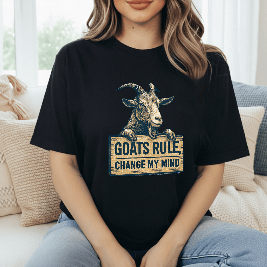 Change My Mind Goats T-Shirt product image 9