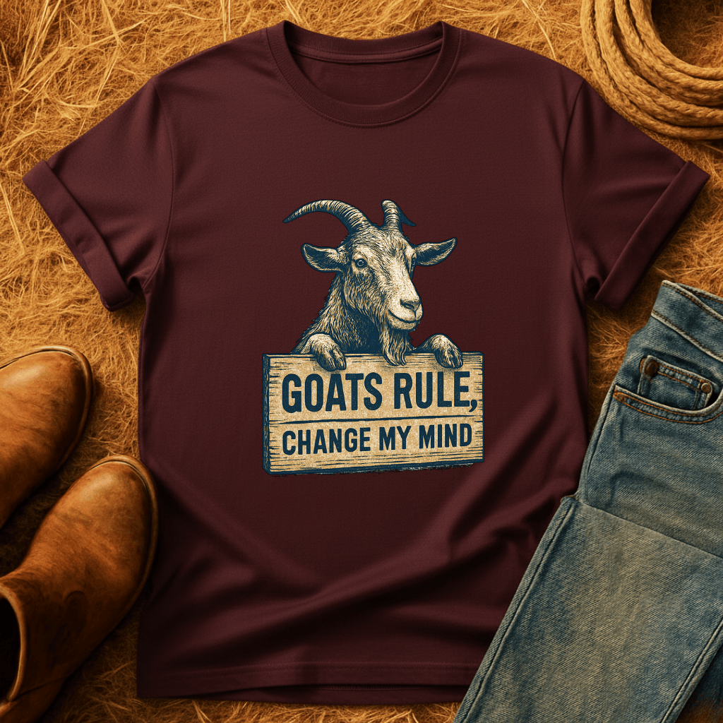 Change My Mind Goats T-Shirt product image 3