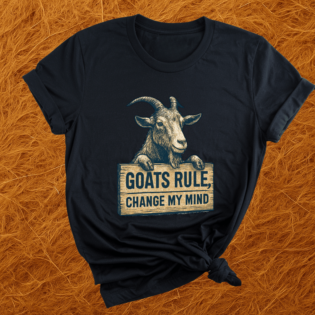 Change My Mind Goats T-Shirt product image 10