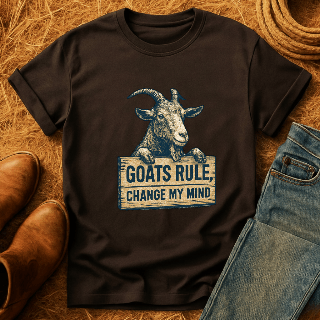 Change My Mind Goats T-Shirt product image 4