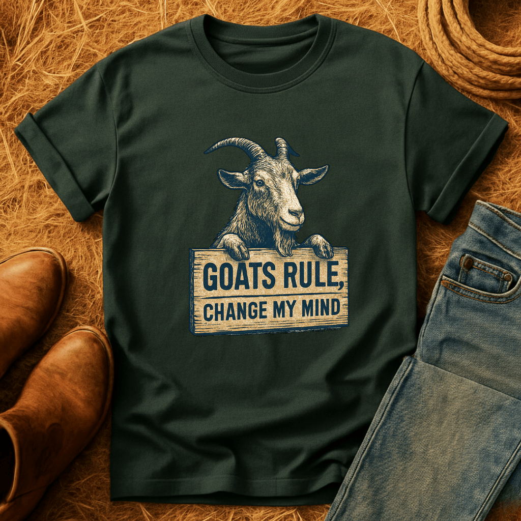 Change My Mind Goats T-Shirt product image 5