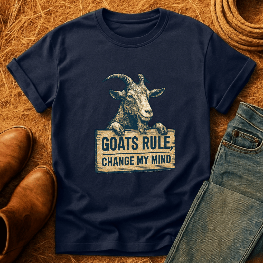 Change My Mind Goats T-Shirt product image 7
