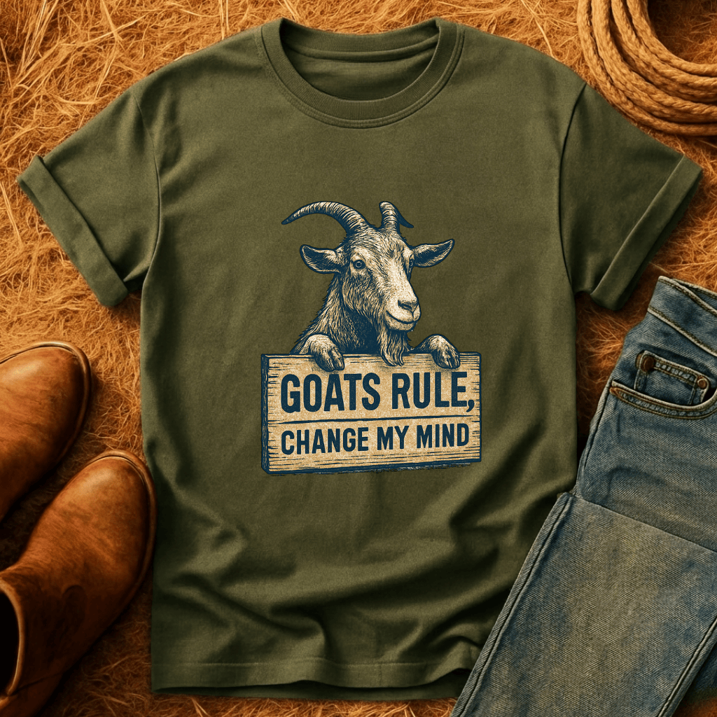 Change My Mind Goats T-Shirt product image 1