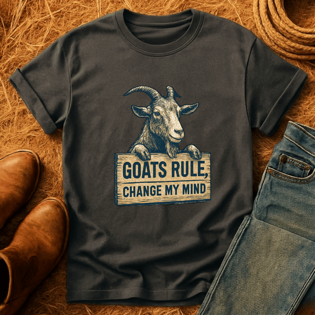Change My Mind Goats T-Shirt product image 6