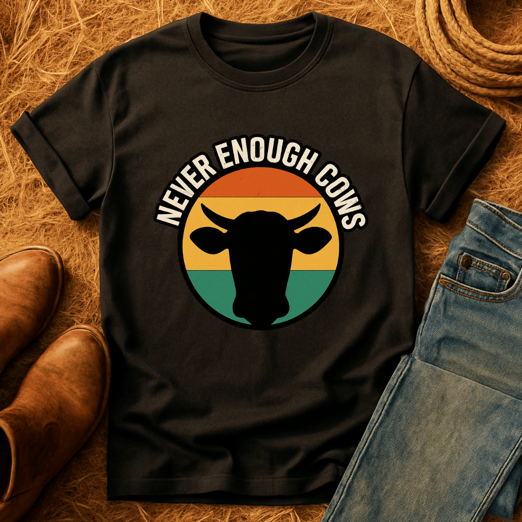 Never Enough Cows T-Shirt product image 2