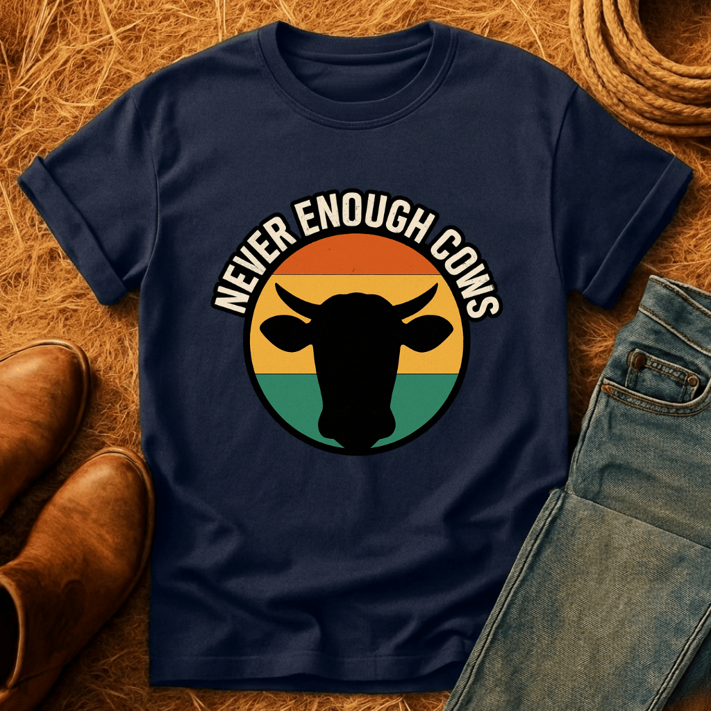 Never Enough Cows T-Shirt product image 7