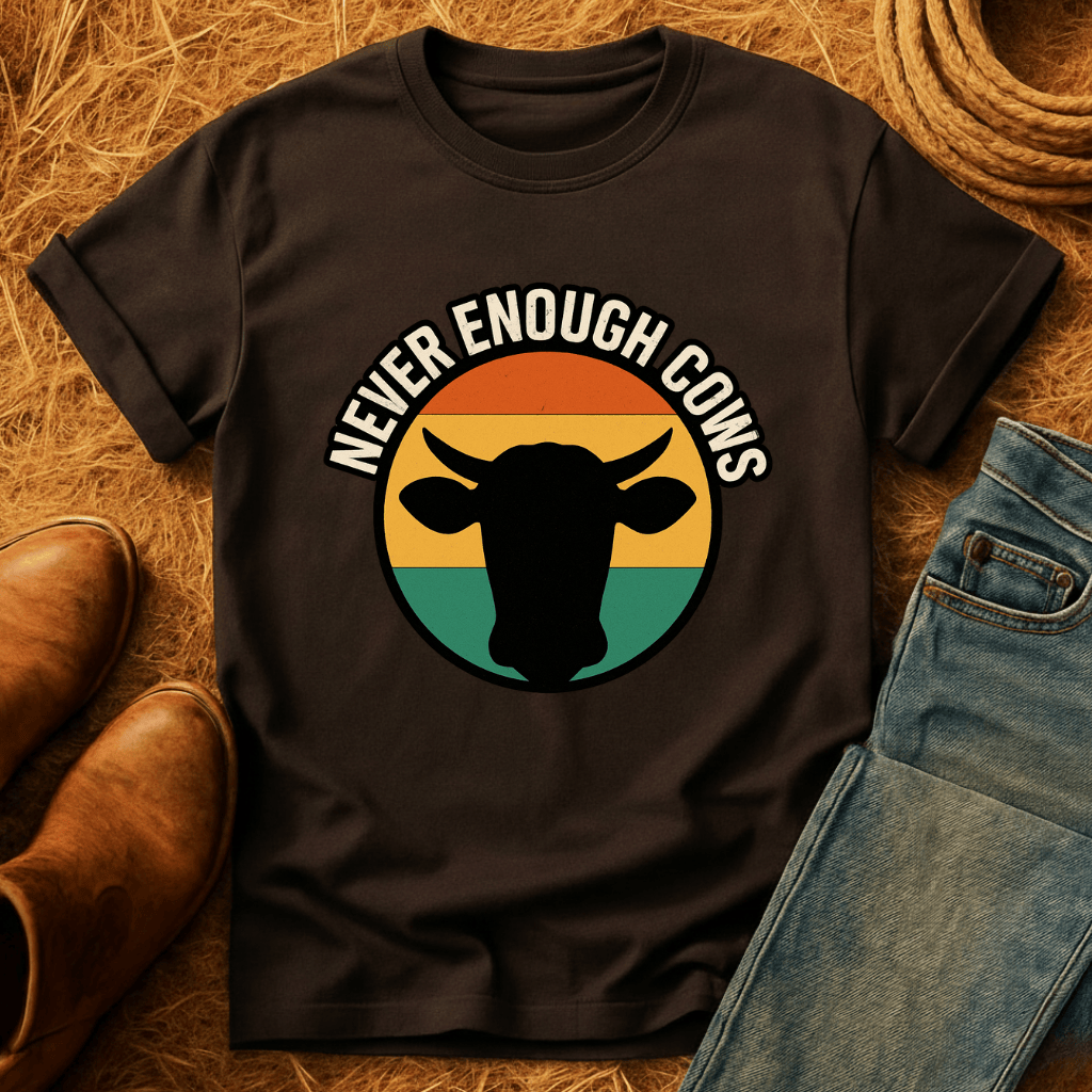 Never Enough Cows T-Shirt product image 3