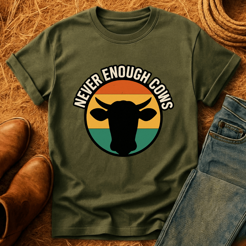 Never Enough Cows T-Shirt product image 4