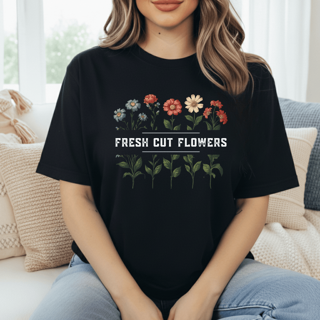 Fresh Cut Flowers T-Shirt product image 9