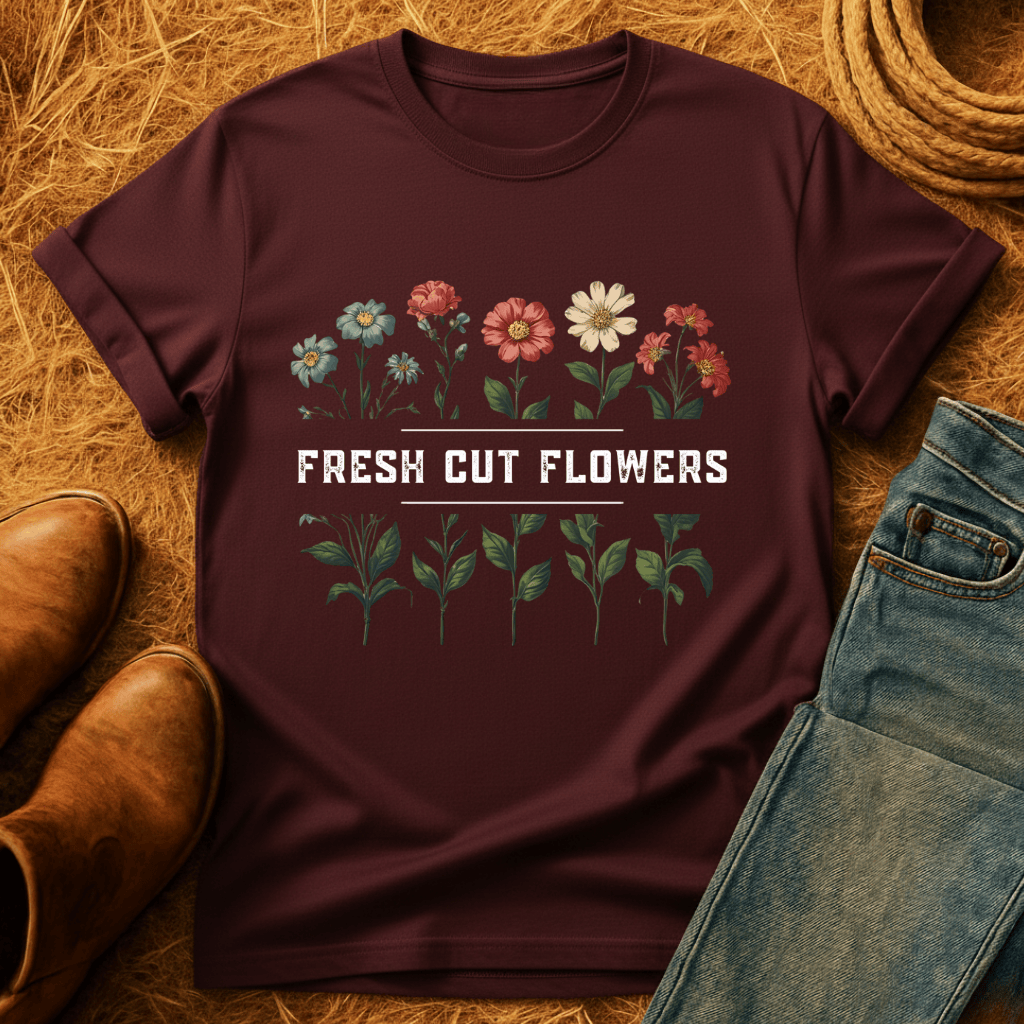 Fresh Cut Flowers T-Shirt product image 2