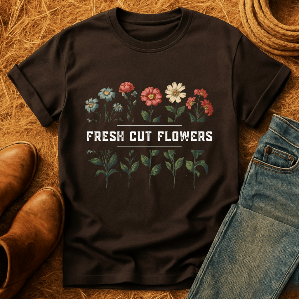 Fresh Cut Flowers T-Shirt product image 3