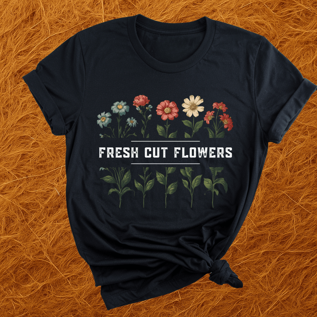 Fresh Cut Flowers T-Shirt product image 10