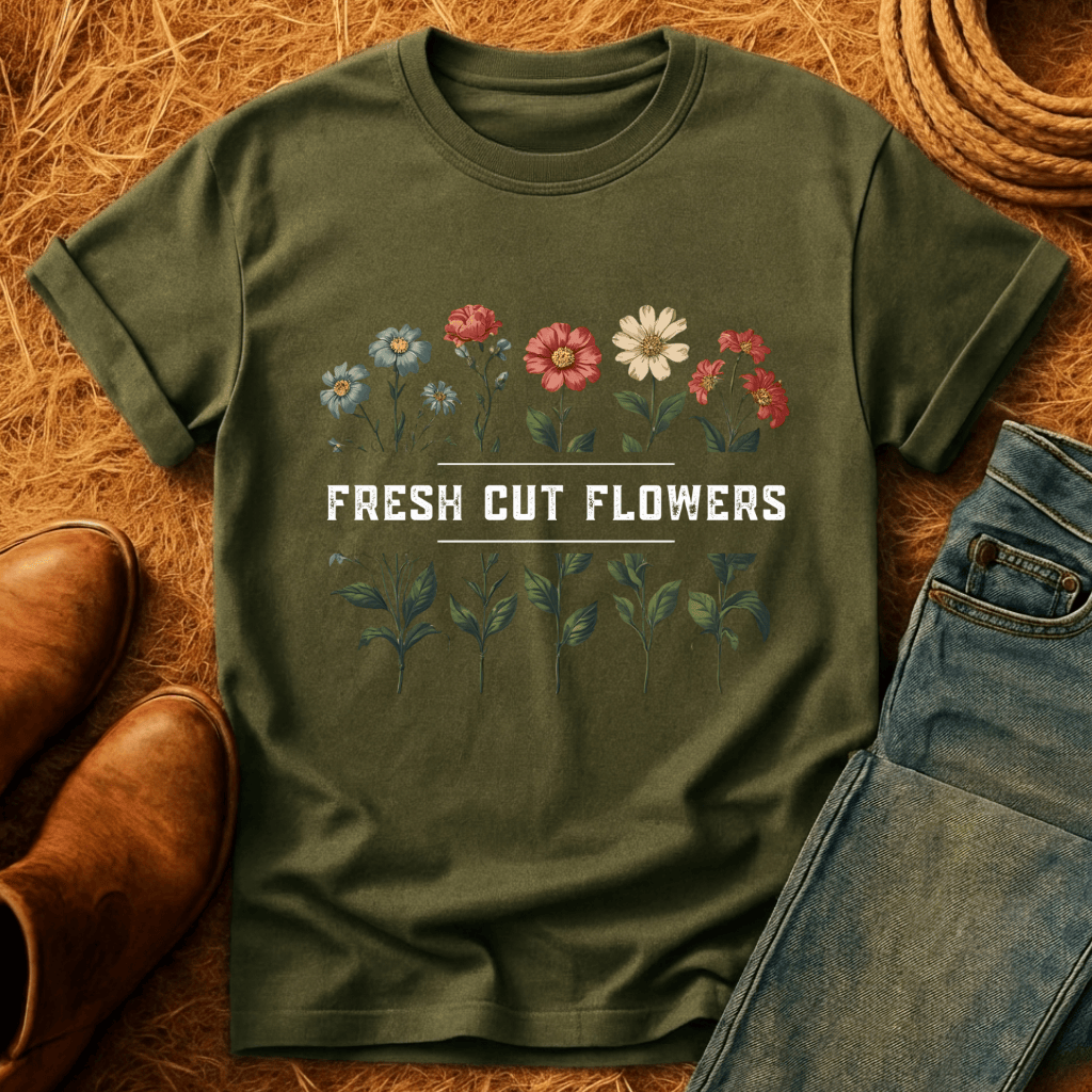 Fresh Cut Flowers T-Shirt product image 4