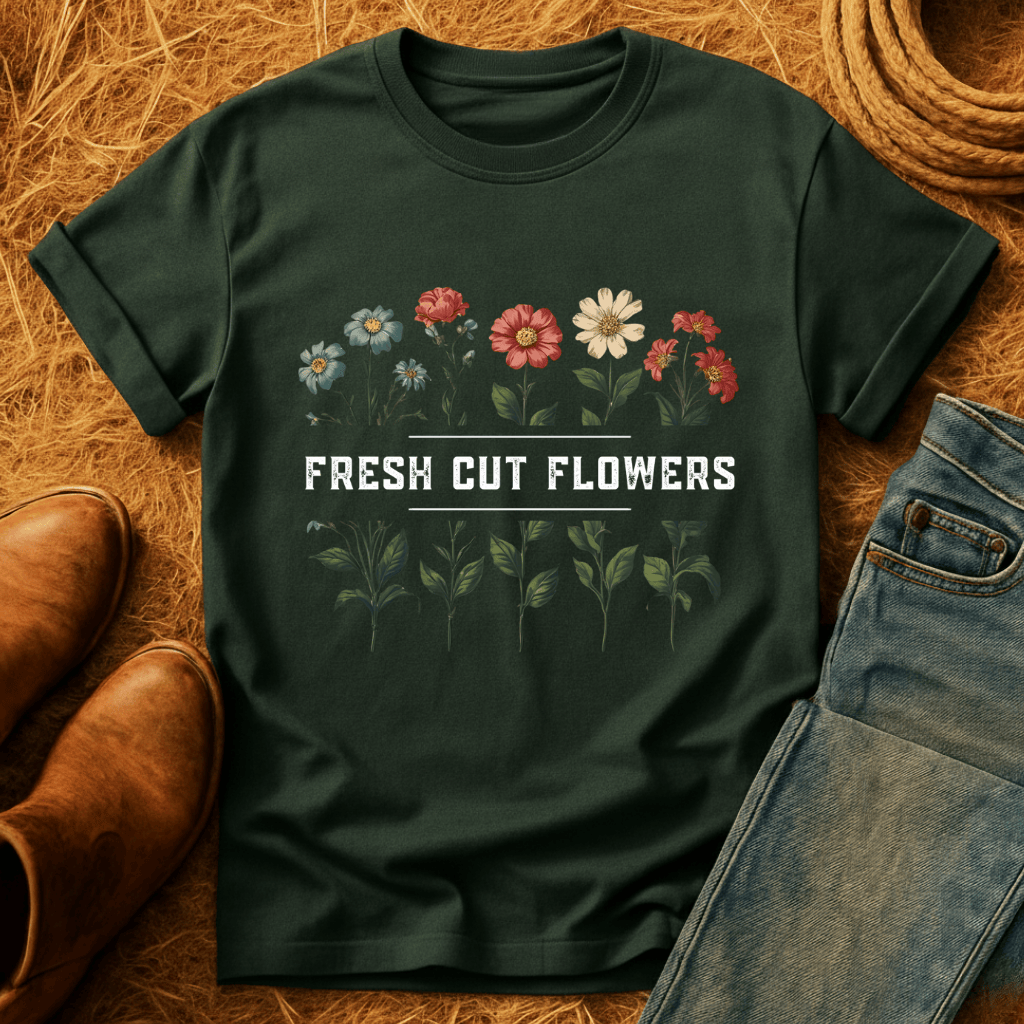 Fresh Cut Flowers T-Shirt product image 5