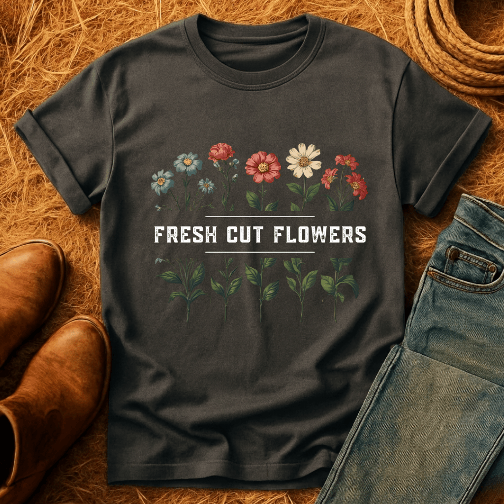 Fresh Cut Flowers T-Shirt product image 6