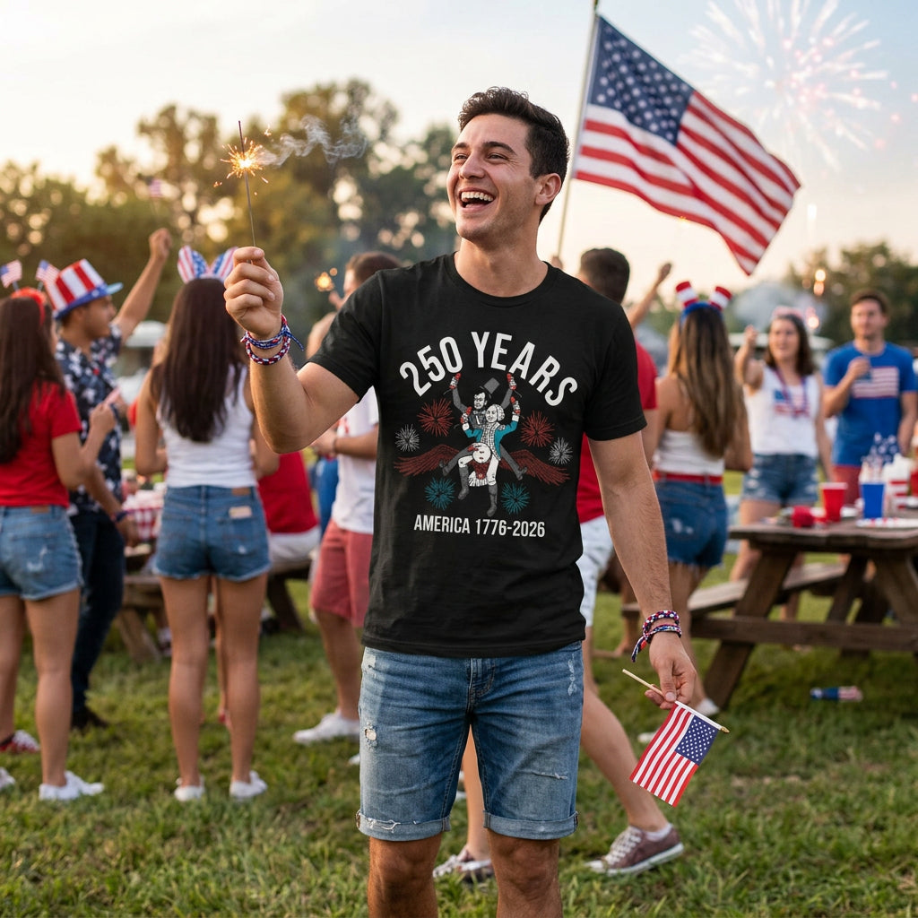 250 Years America 1776 Men's T Shirt product image 2