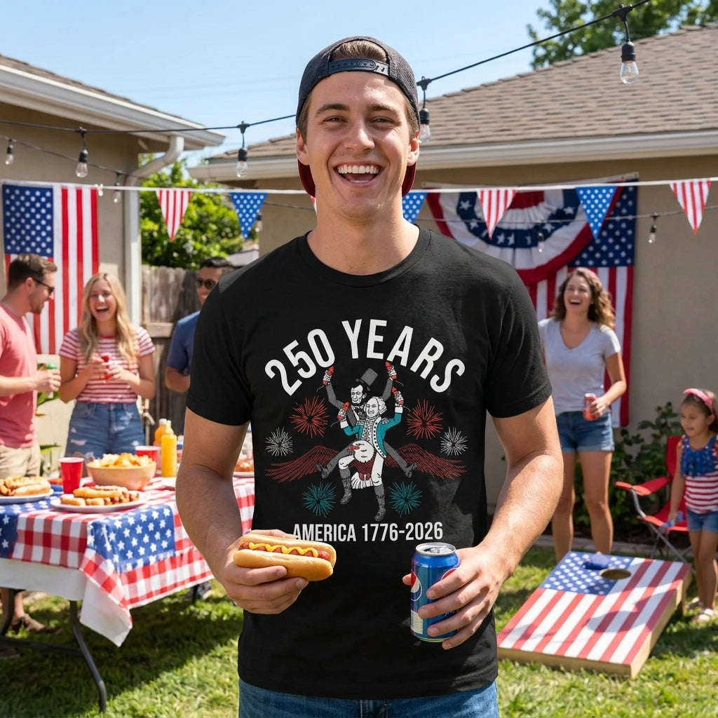 250 Years America 1776 Men's T Shirt product image 4