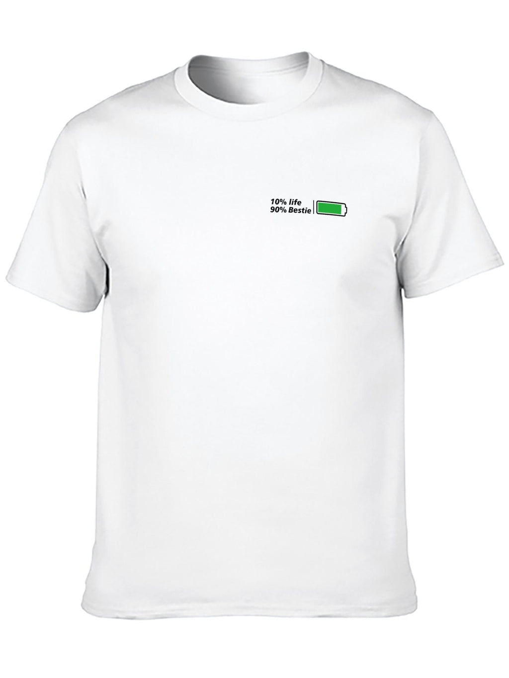 10%Life 90%Bestie t-shirt back & frot grathic tee product image 4