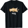 100% Cotton Eepy Cat, Silly Sleepy Meme T-Shirt product image 1