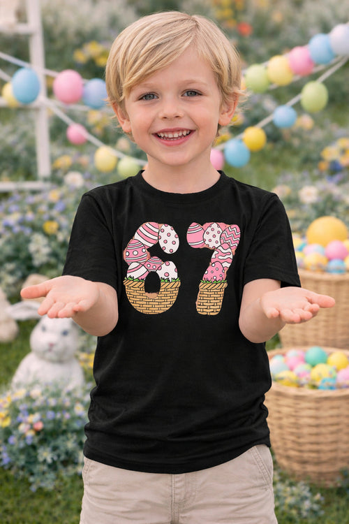 6 7 Easter Basket Youth T Shirt product image 2