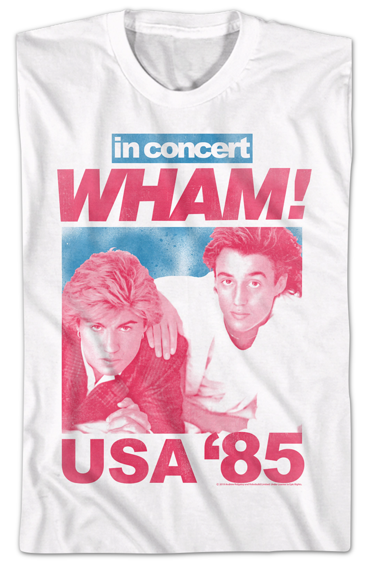 '85 USA Concert Wham T-Shirt product image 1