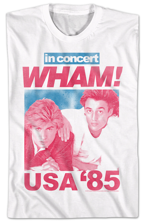 '85 USA Concert Wham T-Shirt product image 1
