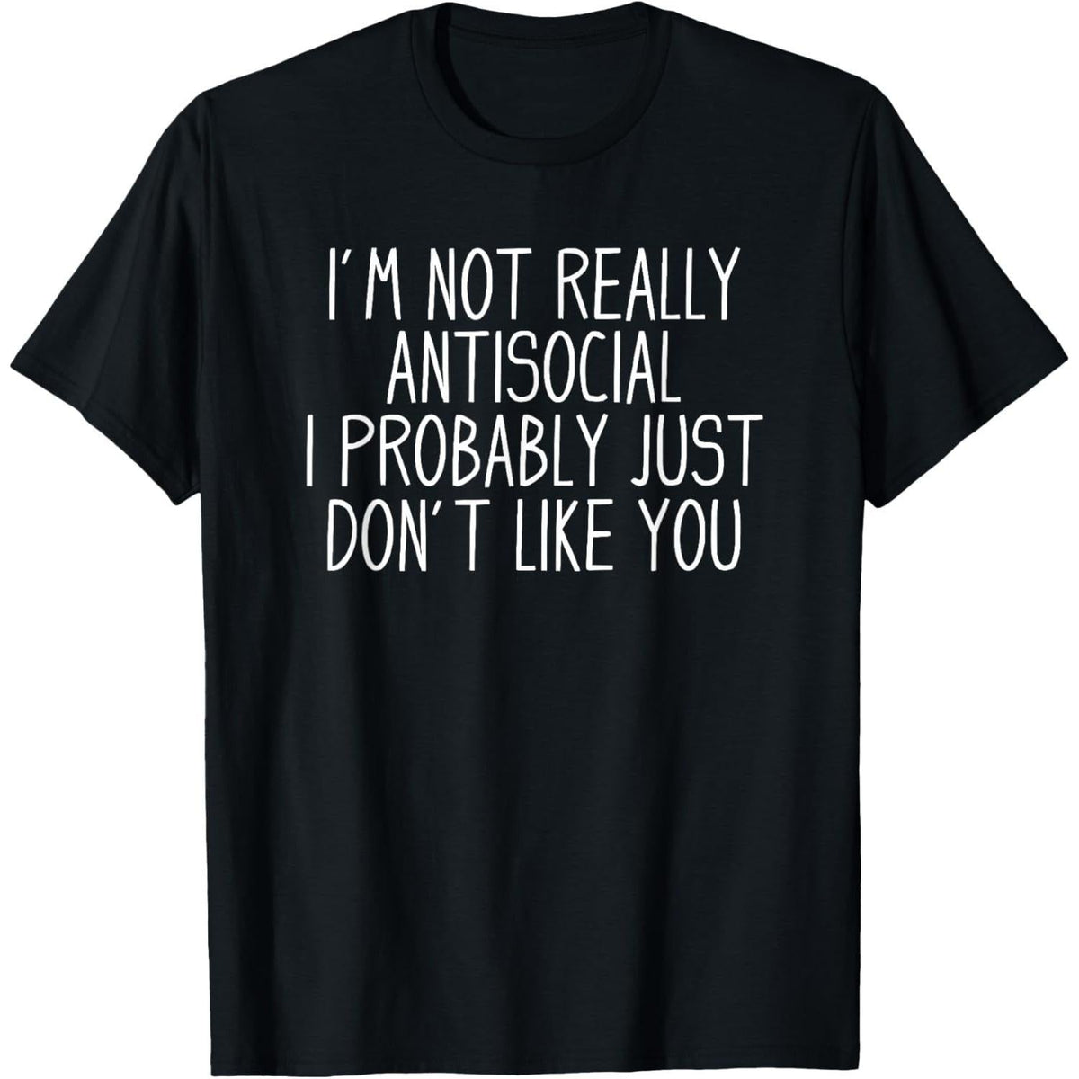 Antisocial Tee Co. Funny Introvert T-Shirt product image 1