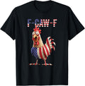 F-Caw-F Funny Chicken Humor USA Flag Quote Rooster Meme product image 1