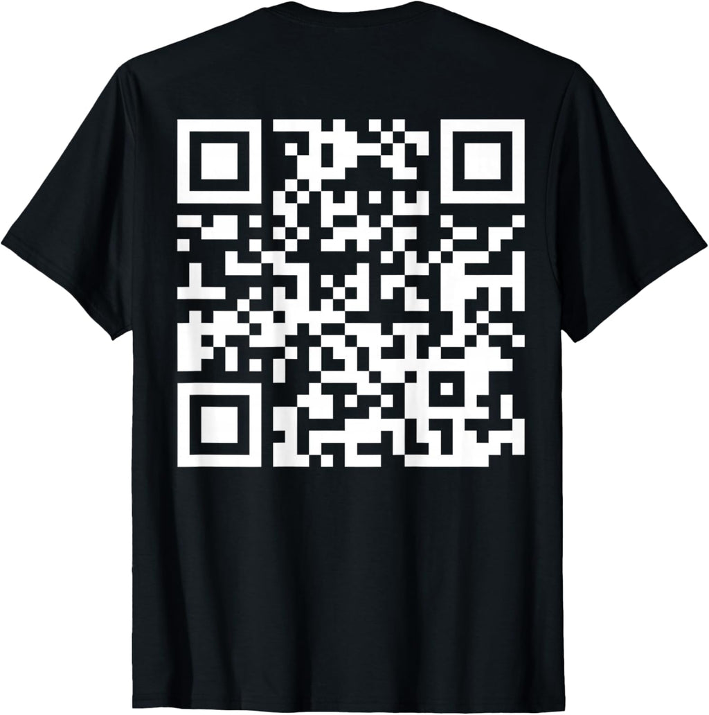 (On Back) Funny QR FK Off Code Saying Quote for Men Women product image 1