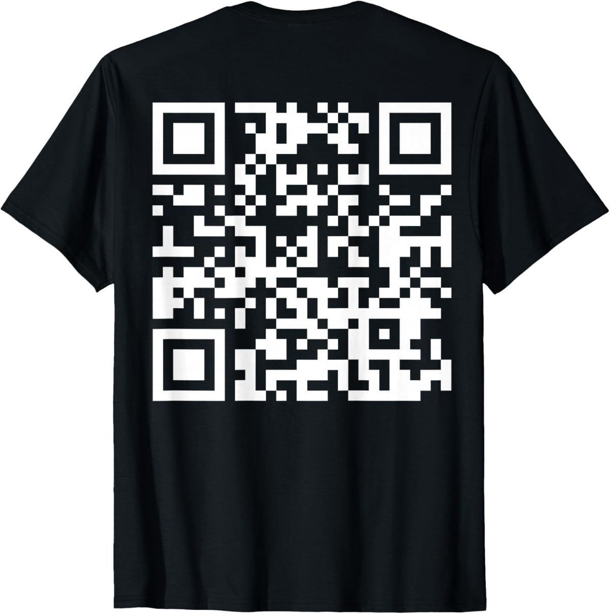 (On Back) Funny QR FK Off Code Saying Quote for Men Women product image 1