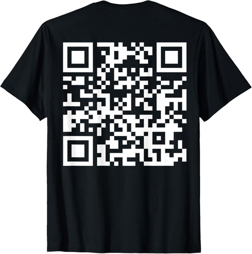 (On Back) Funny QR FK Off Code Saying Quote for Men Women product image 1