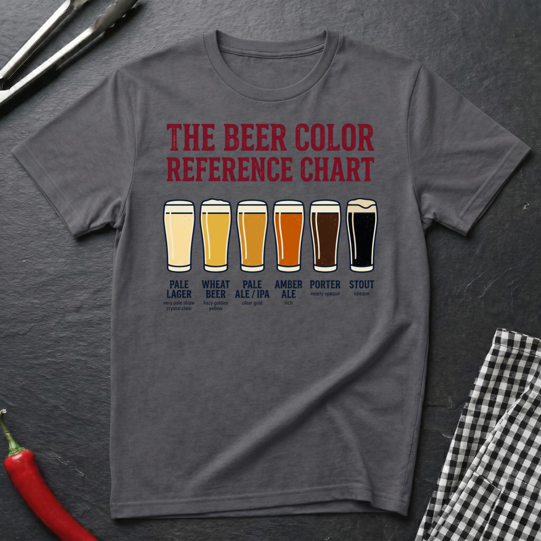 Beer Color Chart T-Shirt product image 2