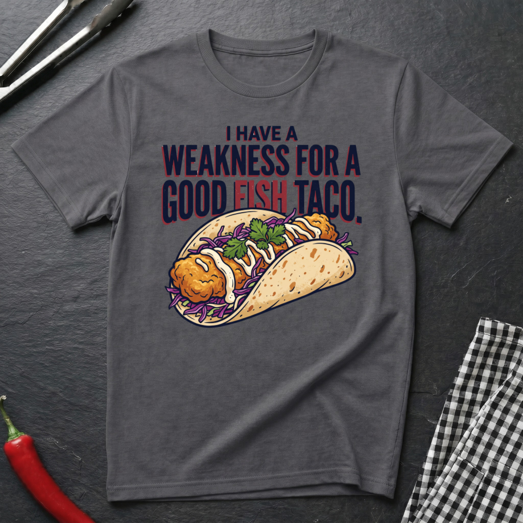 Weakness For Fish Taco T-Shirt product image 2