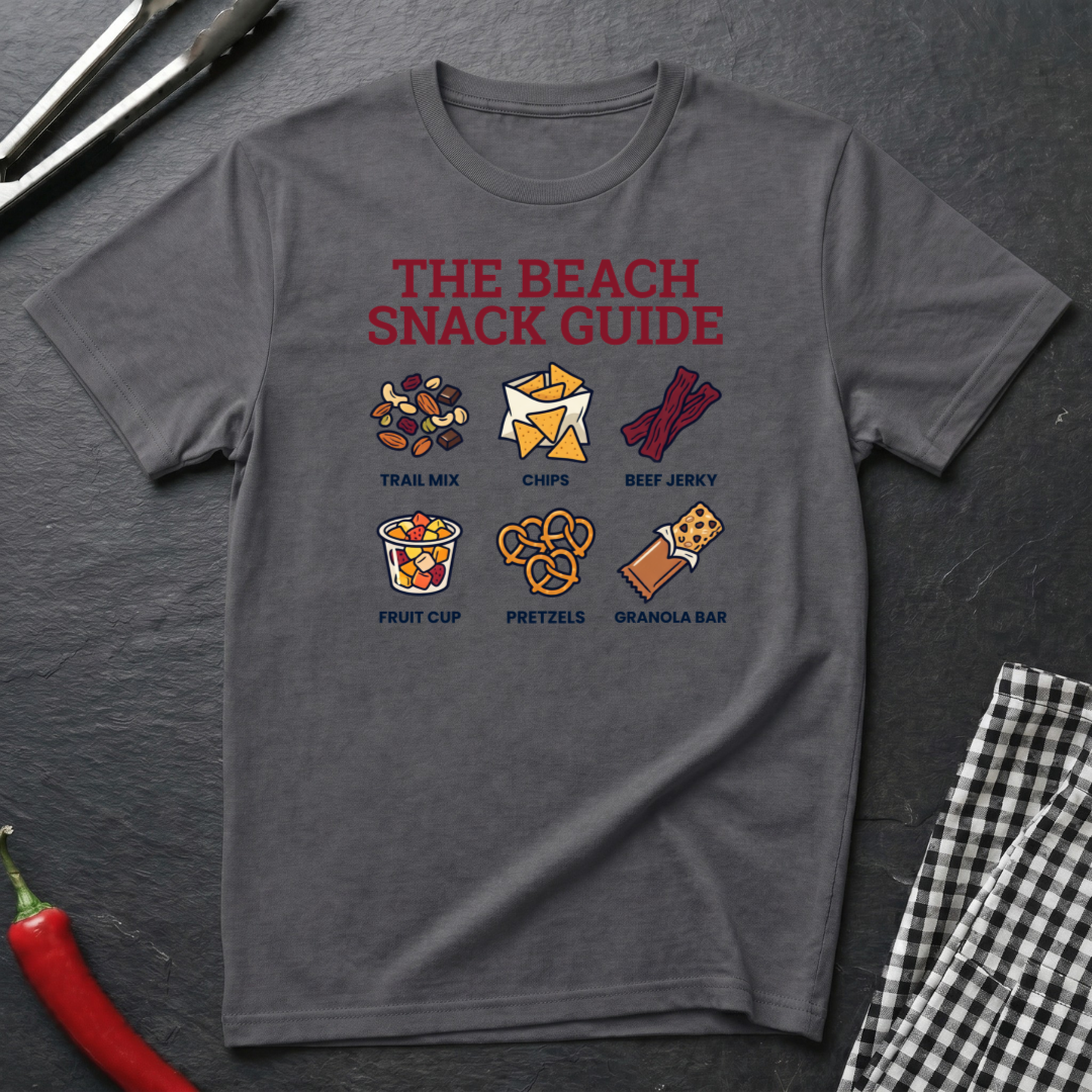 Beach Snack Guide T-Shirt product image 2