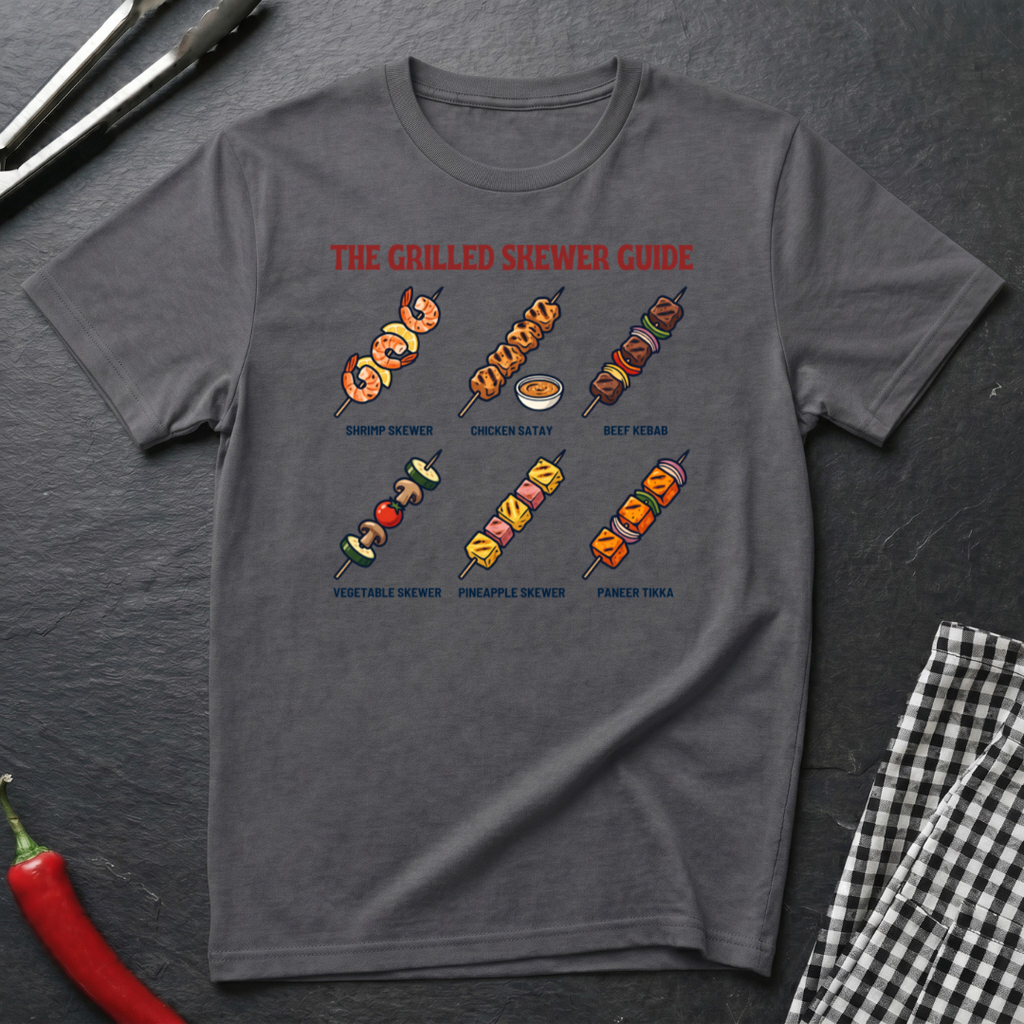 Grilled Skewer Guide T-Shirt product image 2