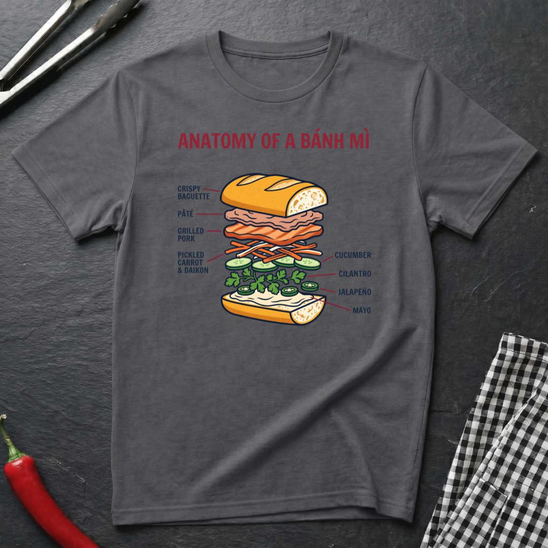 Bánh Mì Anatomy T-Shirt product image 2