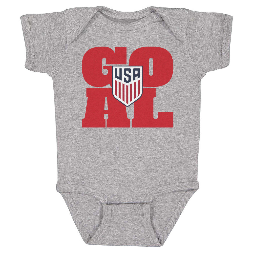 U.S. Soccer GOAL Logo WHT