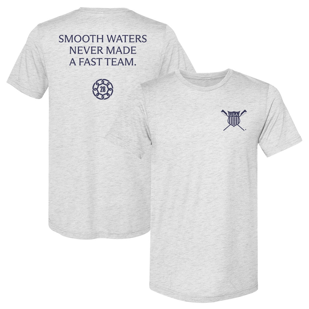 USRowing Smooth Waters Never Made A Fast Team F&B product image 1
